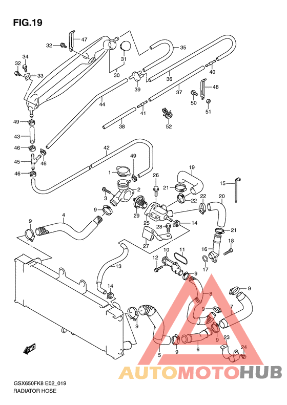 Радиатор hose
