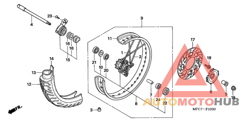 Transom + tube