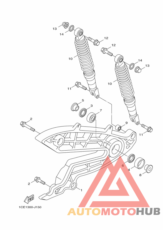 Rear arm & suspension