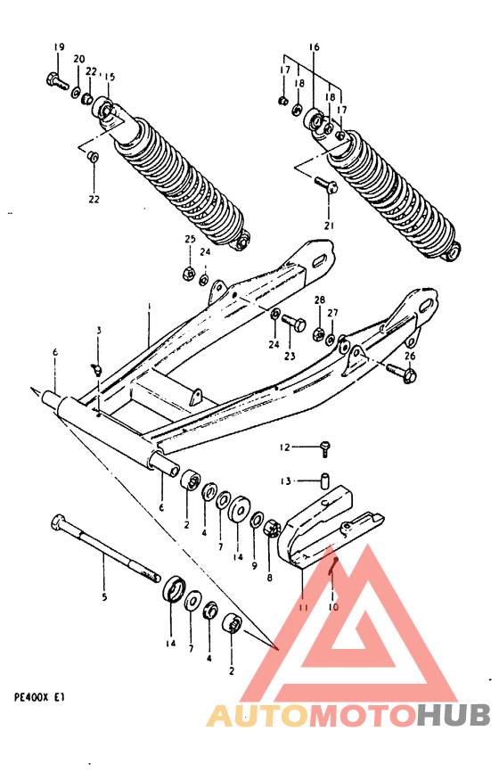 Маятник задний
