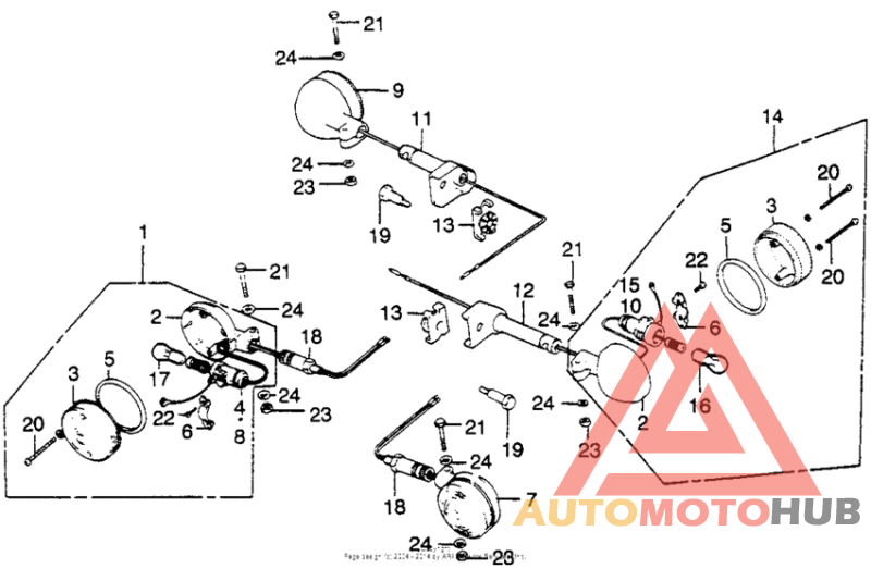 Задний фонарь