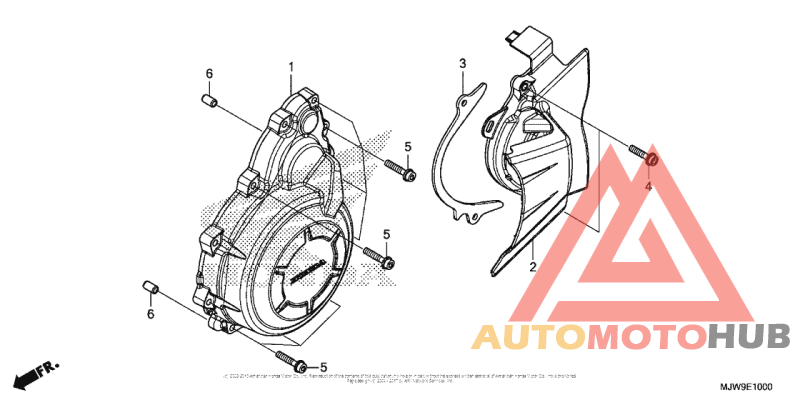 Крышка генератора