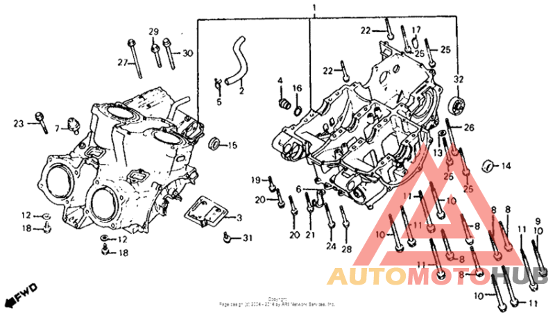 Блок цилиндров