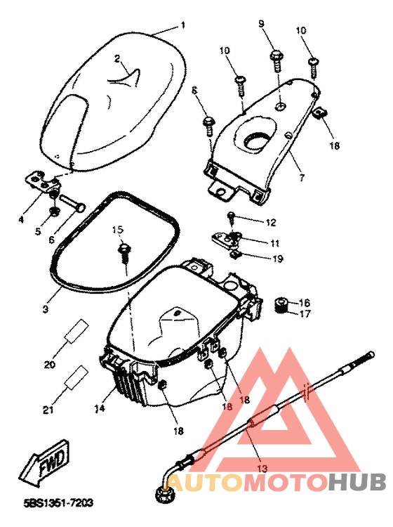 Seat. carrier