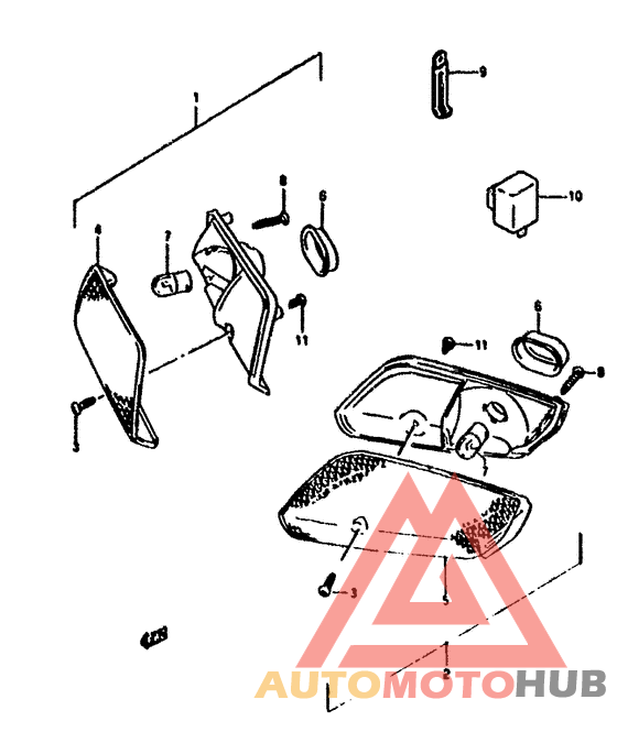 Front turn signal lamp