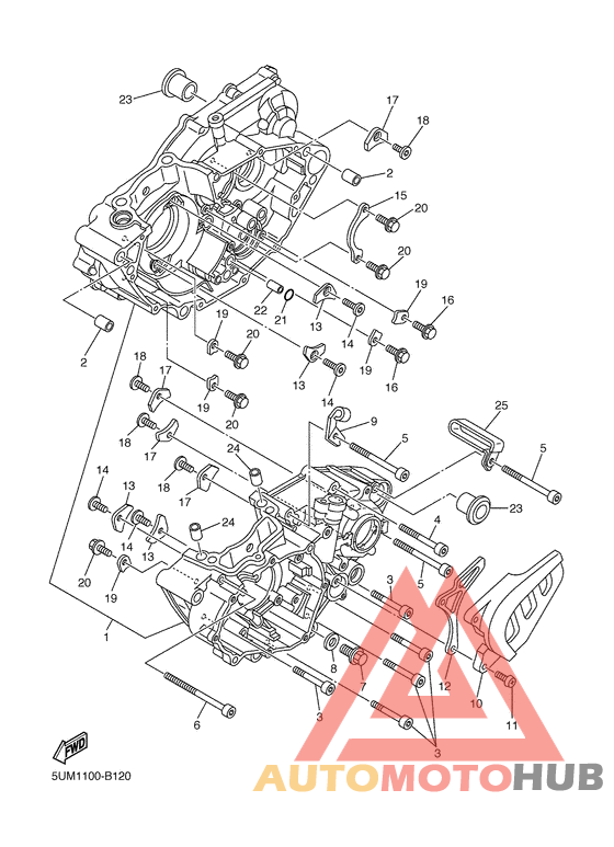 Картер двигателя