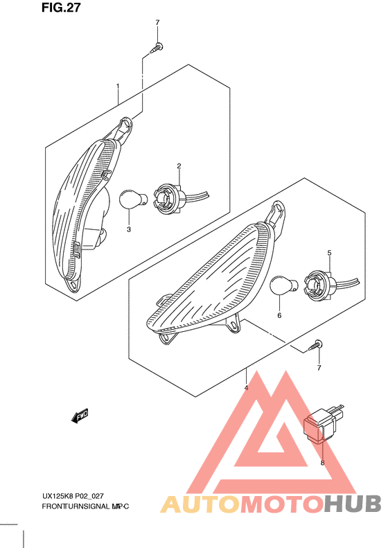 Front turnsignal lamp