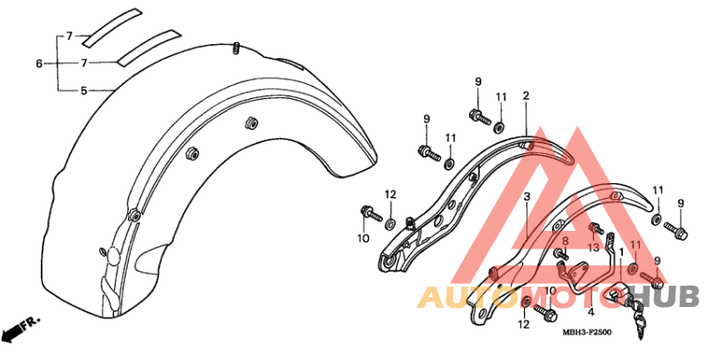 Заднее крыло