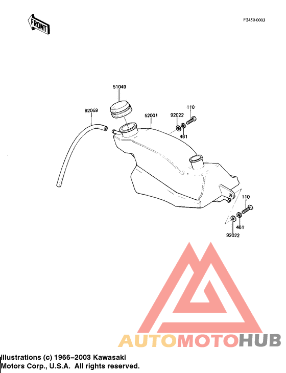 Бак масляный