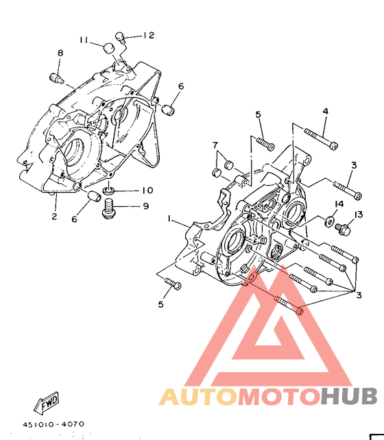 Картер двигателя