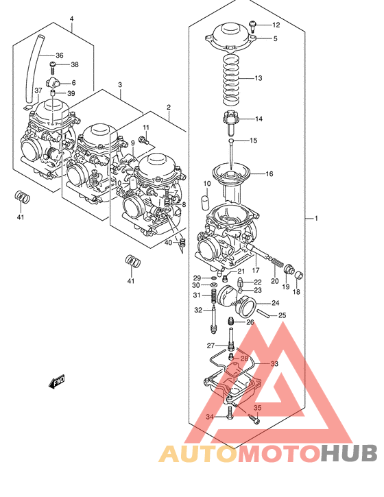 Carburetor assy