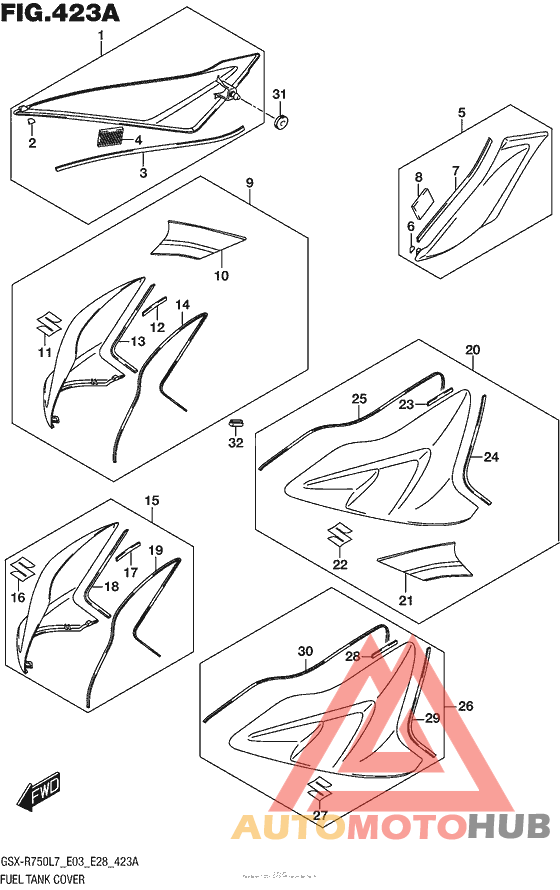 Fuel Tank Cover