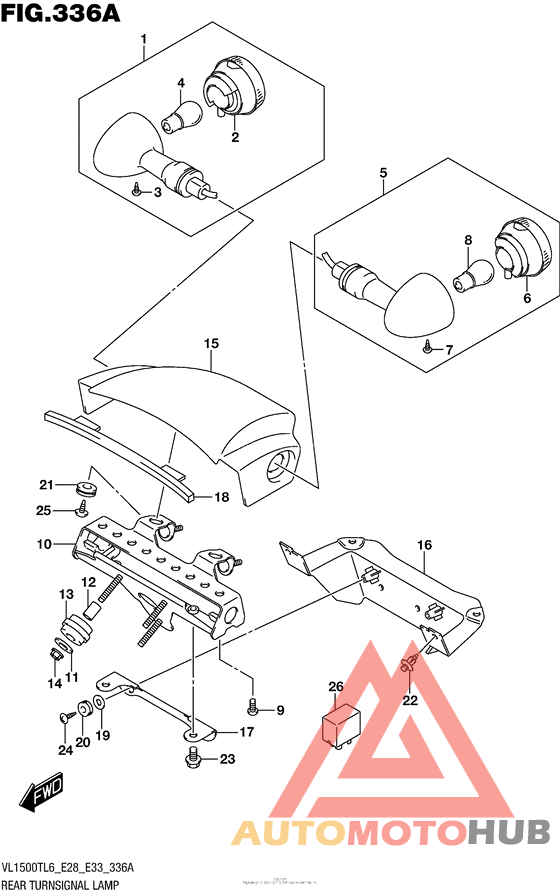 Rear Turnsignal Lamp