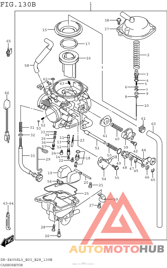 Carburetor (Dr-Z400Sl5 E28)