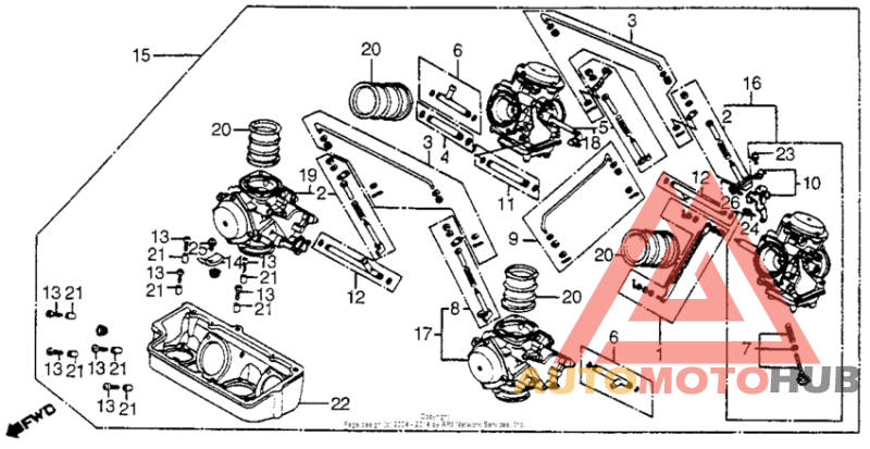 Carburetor assy. (link)
