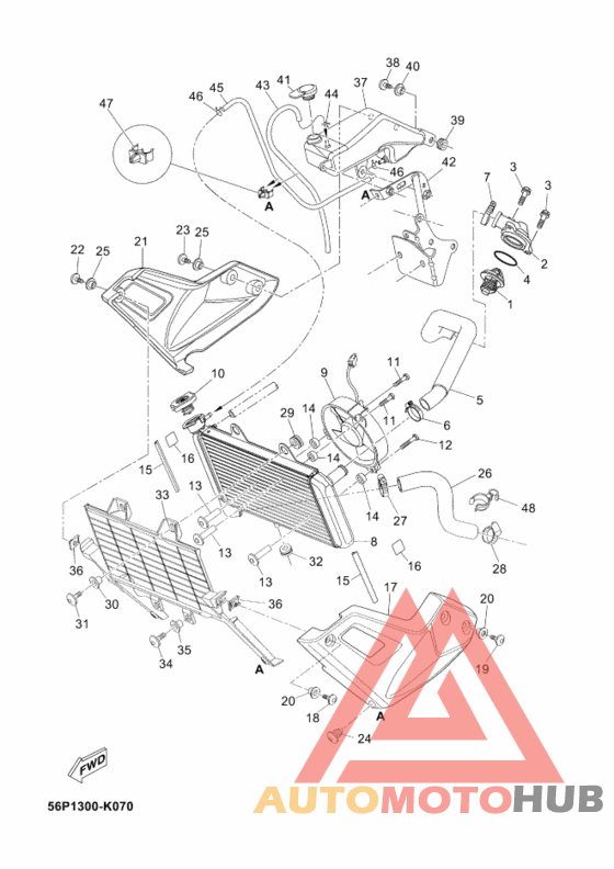 Радиатор и шланг