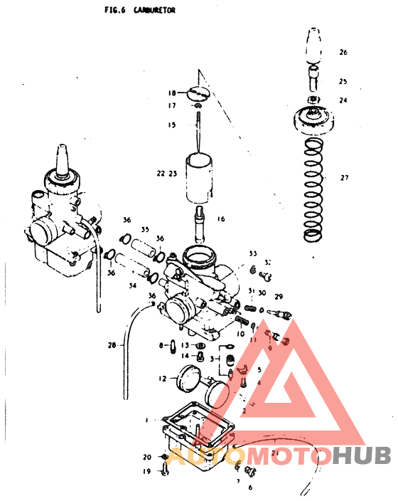 Carburetor assy
