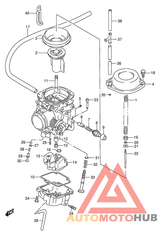 Carburetor assy