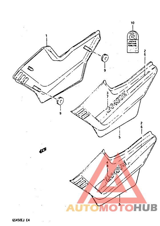 Обтекатель задний