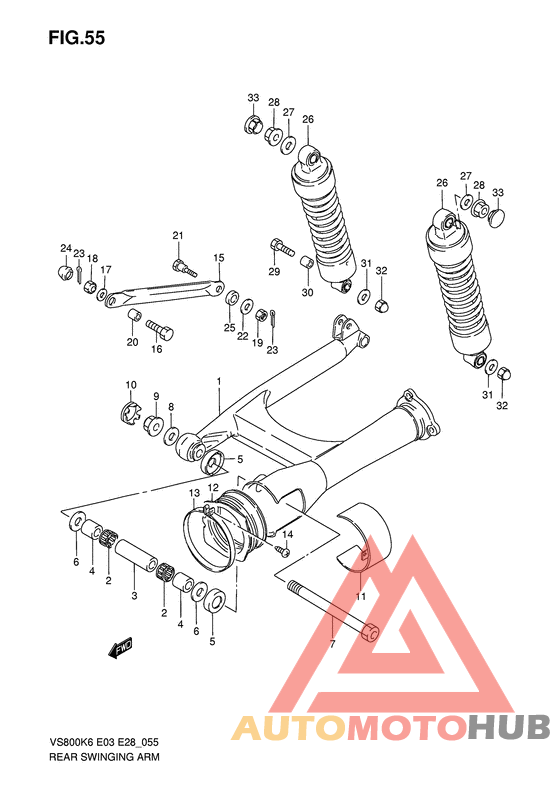 Маятник задний