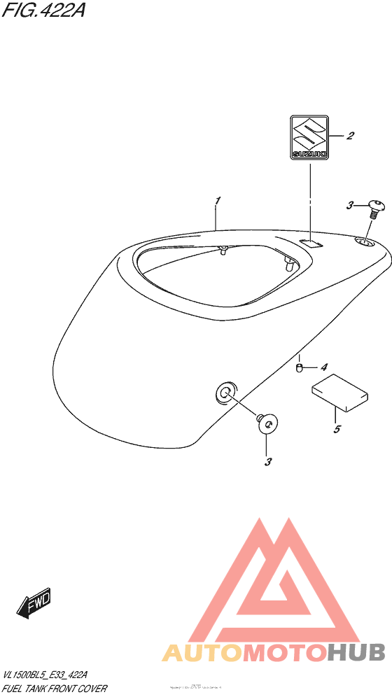 Fuel Tank Front Cover