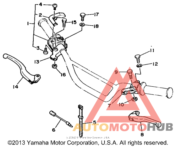 Handle switch - lever