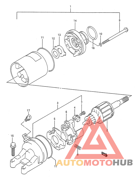 Стартерный мотор
