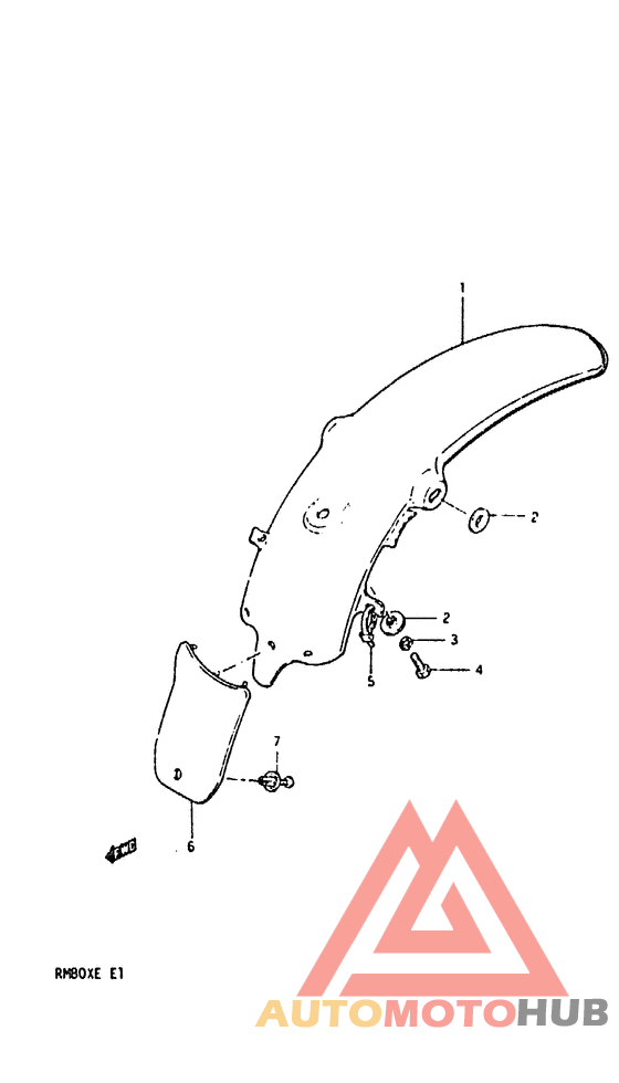 Заднее крыло