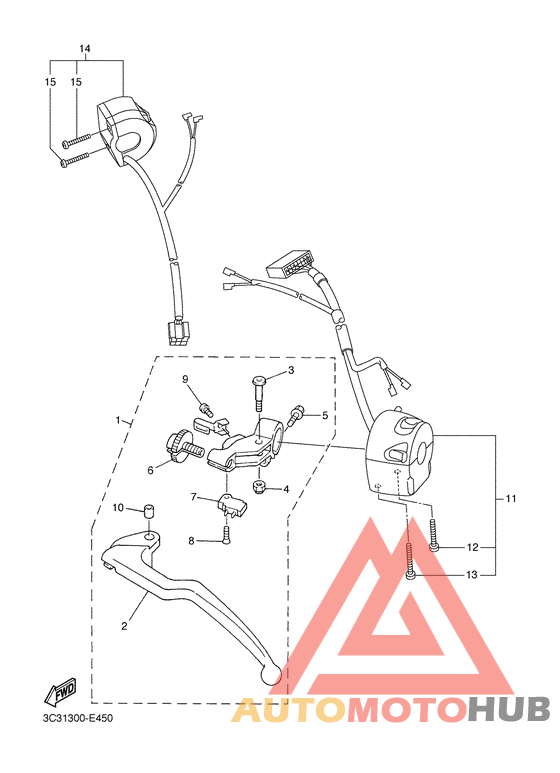 Handle switch & lever