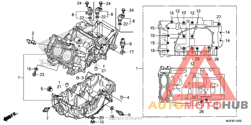Картер двигателя