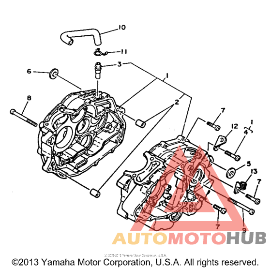 Картер двигателя