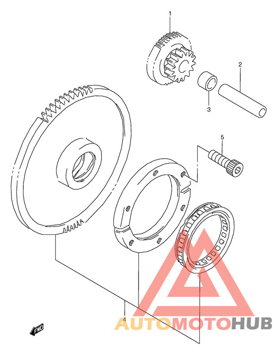 Муфта стартера