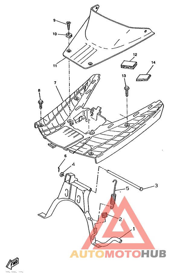 Stand. footrest 2