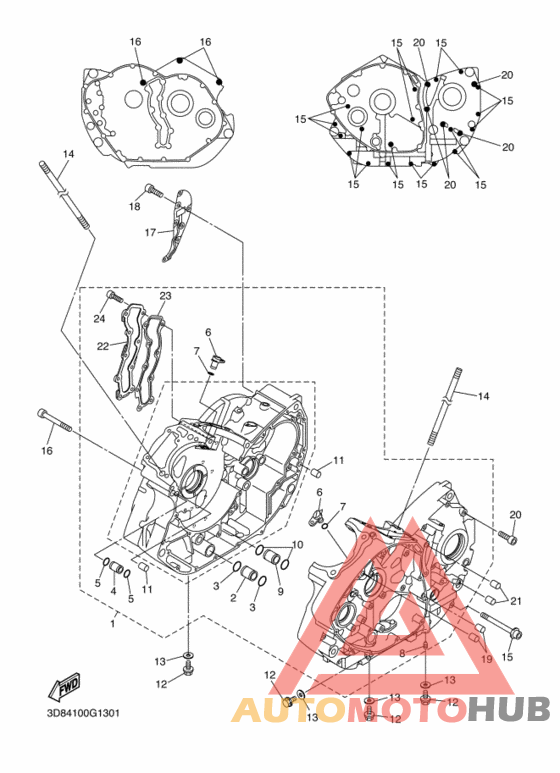 Картер двигателя