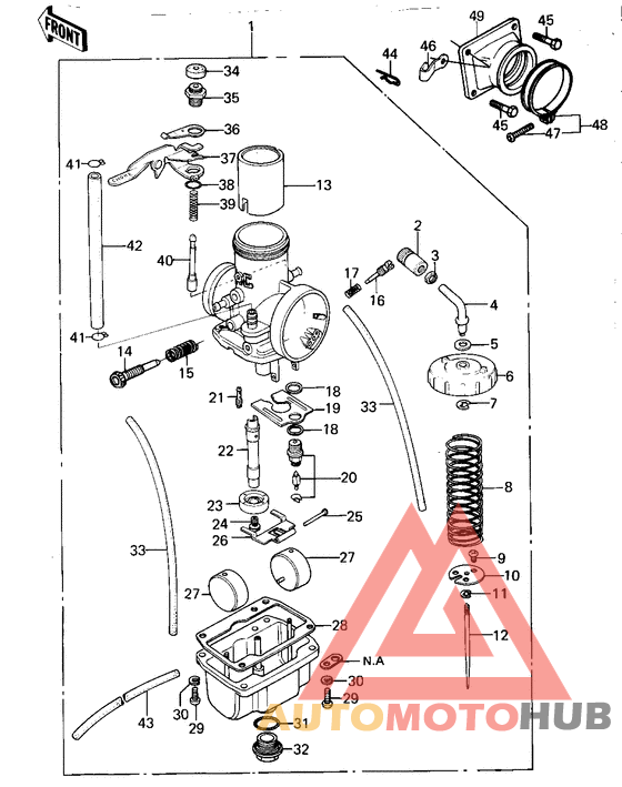 Carburetor assy