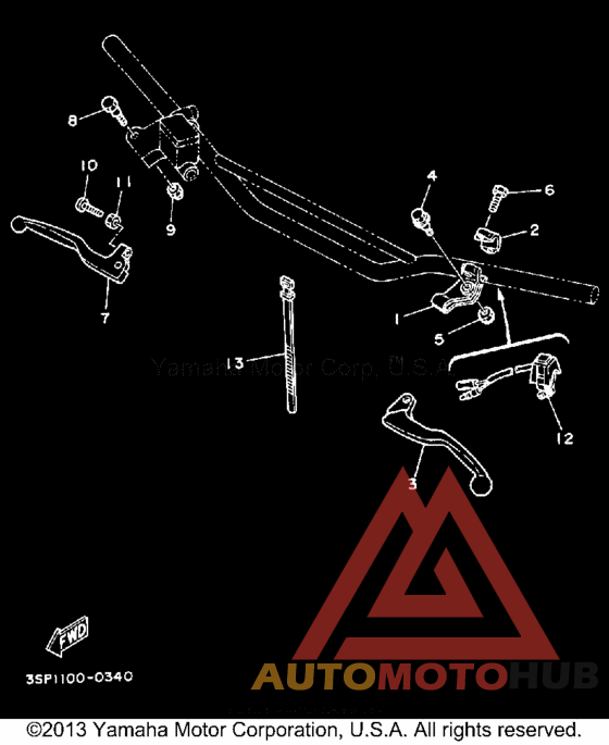 Handle switch - lever