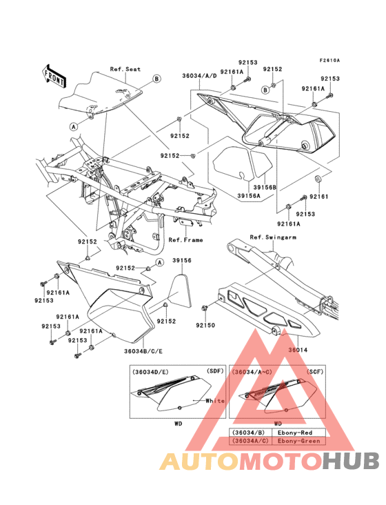 Side covers/chain cover(1/3)(scf/sdf)