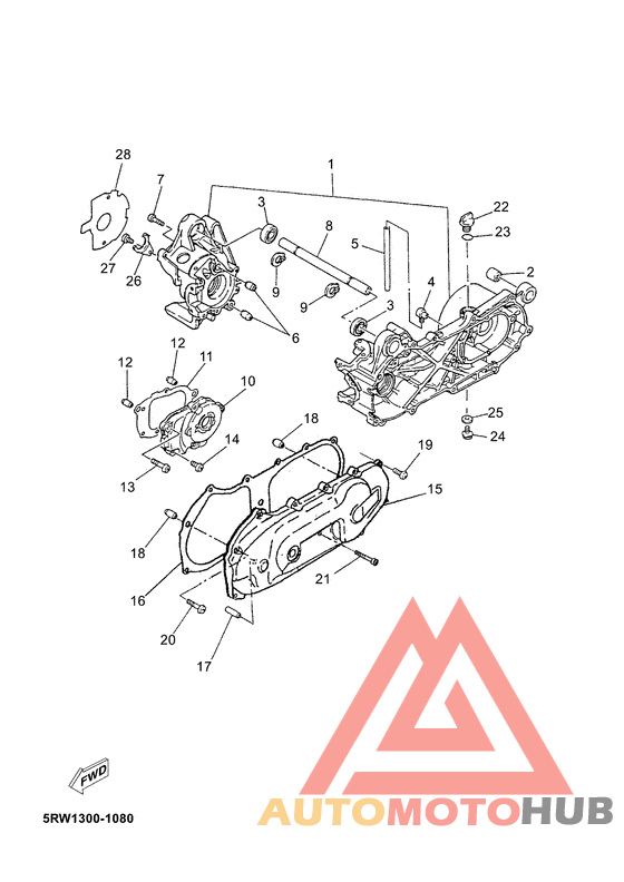 Картер двигателя