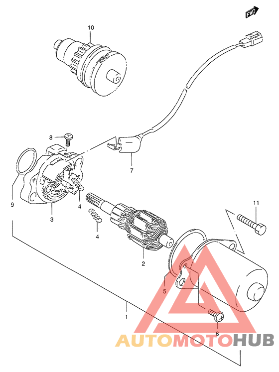 Стартерный мотор