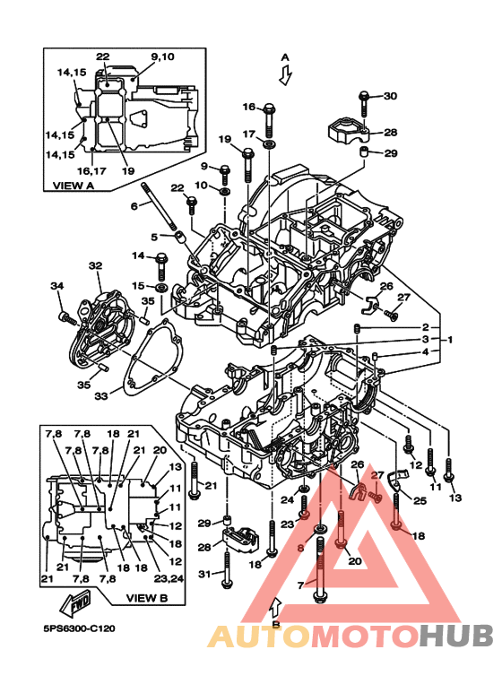 Картер двигателя