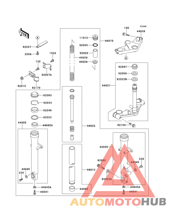 Передняя вилка