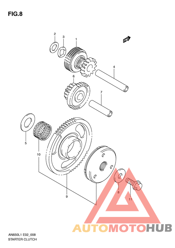 Муфта стартера
