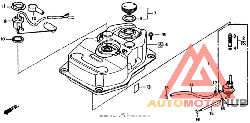 Fuel tank 85-86