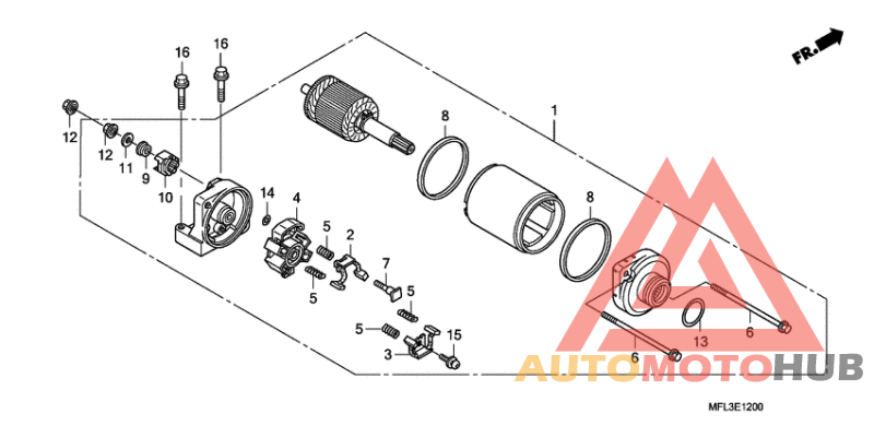 Стартерный мотор