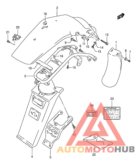Заднее крыло