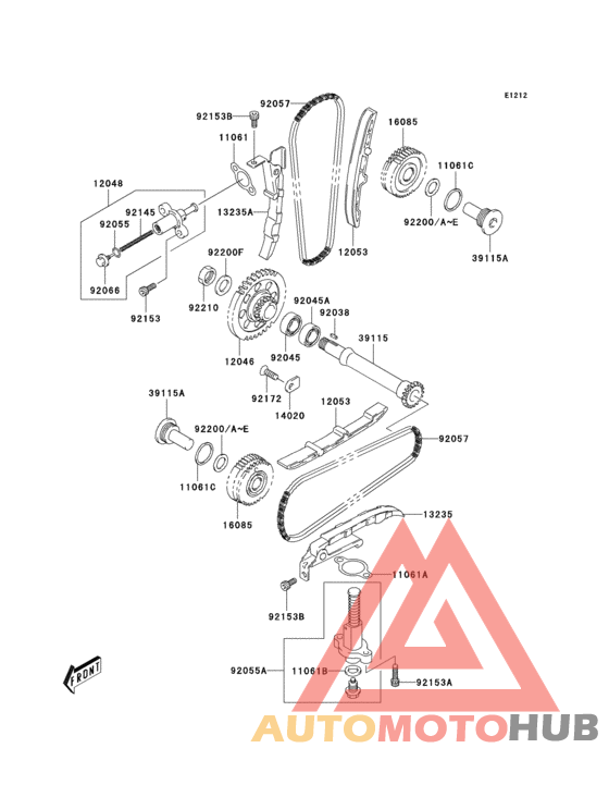 Cam chain/tensioner