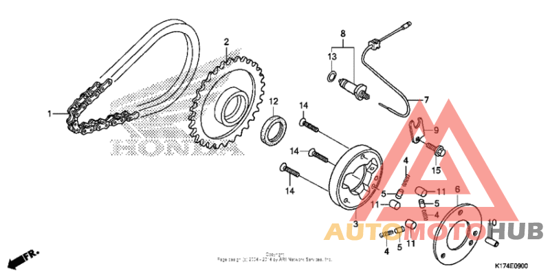 Муфта стартера