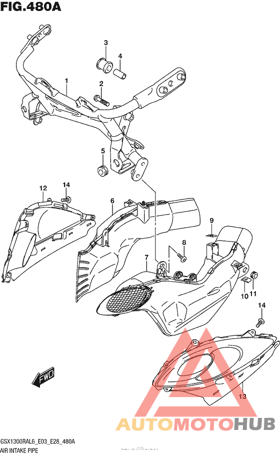 Air Intake Pipe