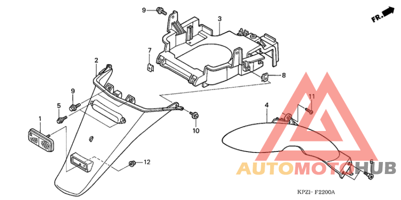 Заднее крыло