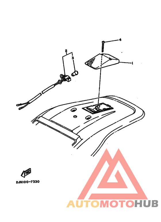 Taillight unit ass`y